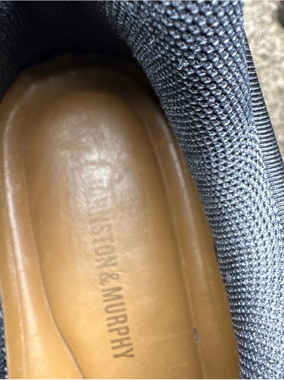 Johnston & Murphy Tan Leather Perforated Golf walking Sneakers Size 11M - Picture 2 of 8